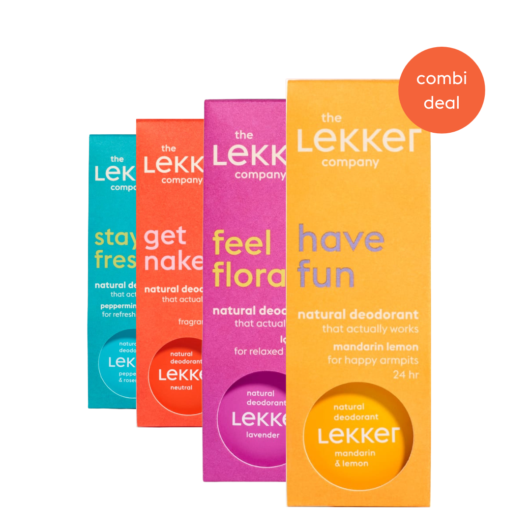Deodorant Creme - Combi Deal Mix - The Lekker Company - The lekker company