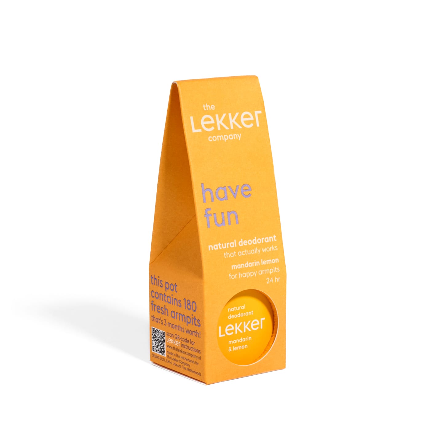 Have Fun - Deodorant Crème - The Lekker Company - The lekker company